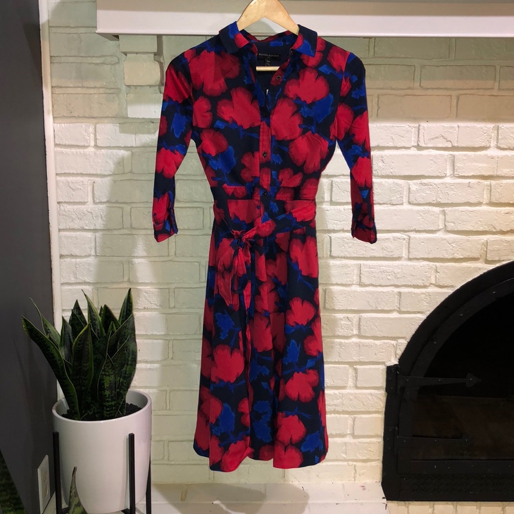 NWT banana republic floral midi